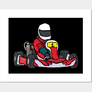 Karting Posters and Art